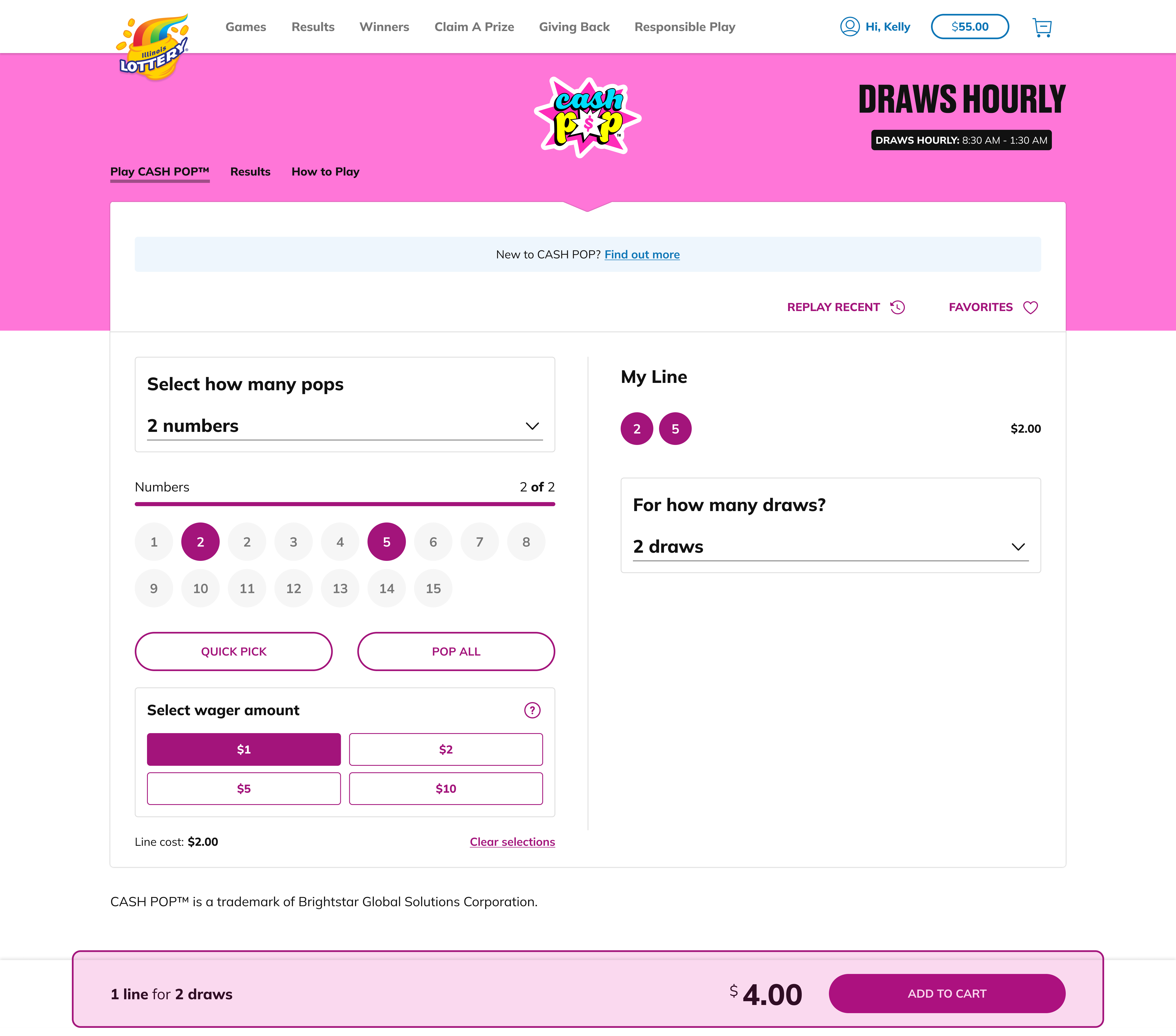 Select “ADD TO CART”