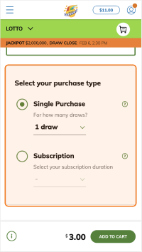 Select your purchase type