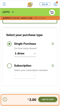 Select "Add to Cart"