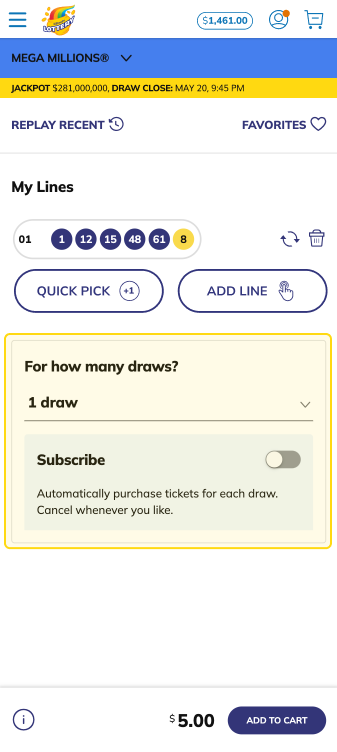 Select your purchase type