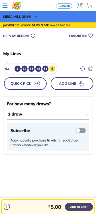 Select “Add to Cart”