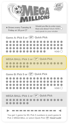 Pick one Mega Ball number