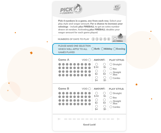 Pick your draw time