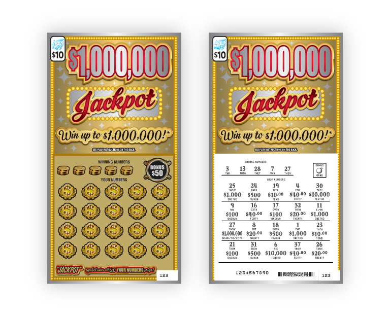 $1,000,000 Jackpot Instant Ticket
