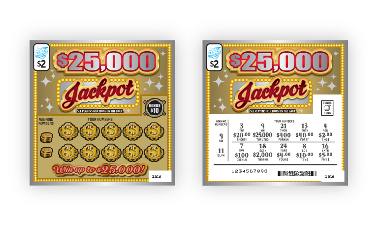 $10,000 Jackpot Instant Ticket