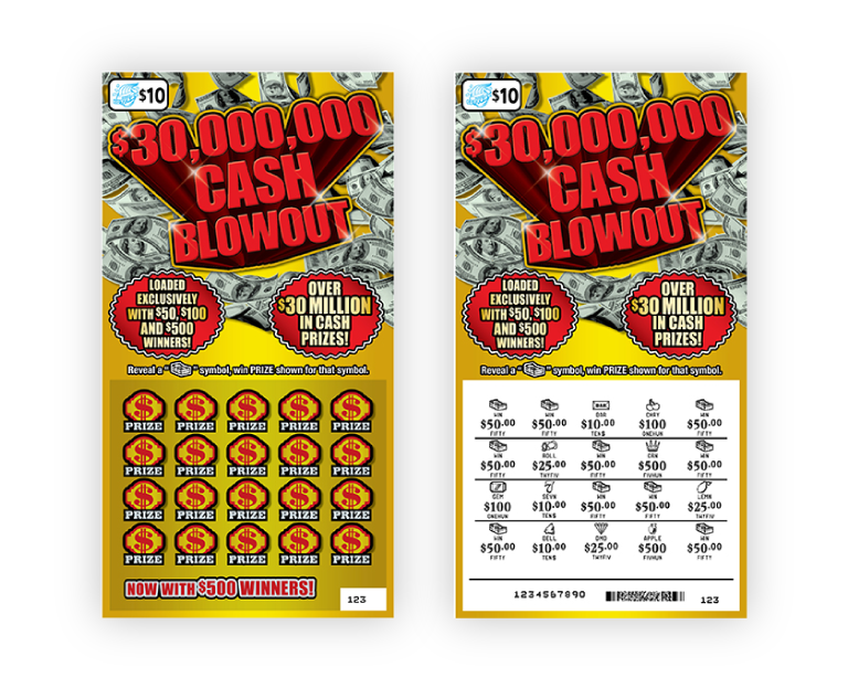 $30,000,000 Cash Blowout Instant Ticket Game