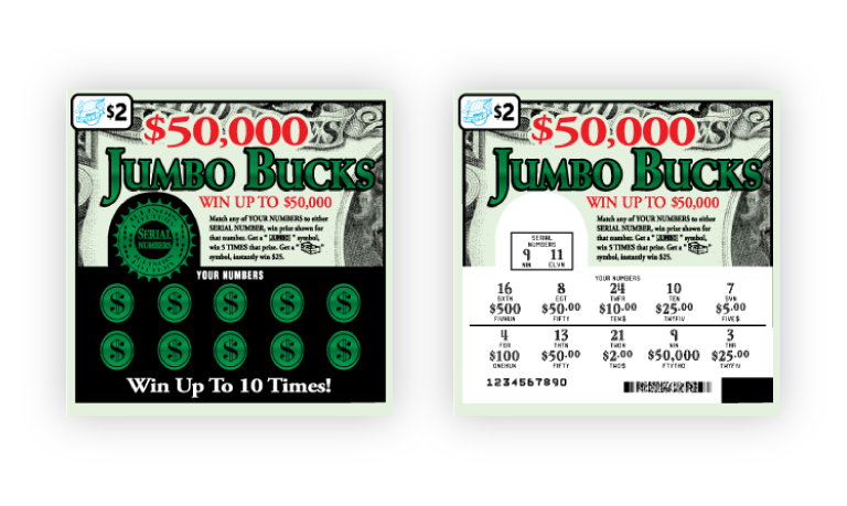 Jumbo Bucks Instant Ticket