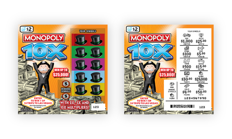 Monopoly™10X® Instant Ticket Game