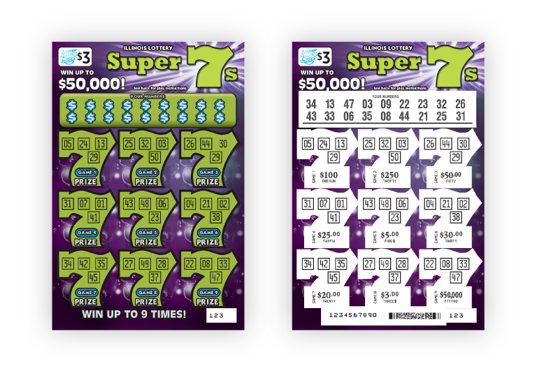 Super 7s Instant Ticket Game